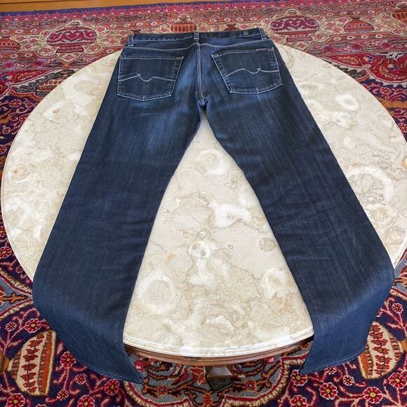 7 For All Mankind Slimmy Straight Leg Jeans - Picture 3 of 13
